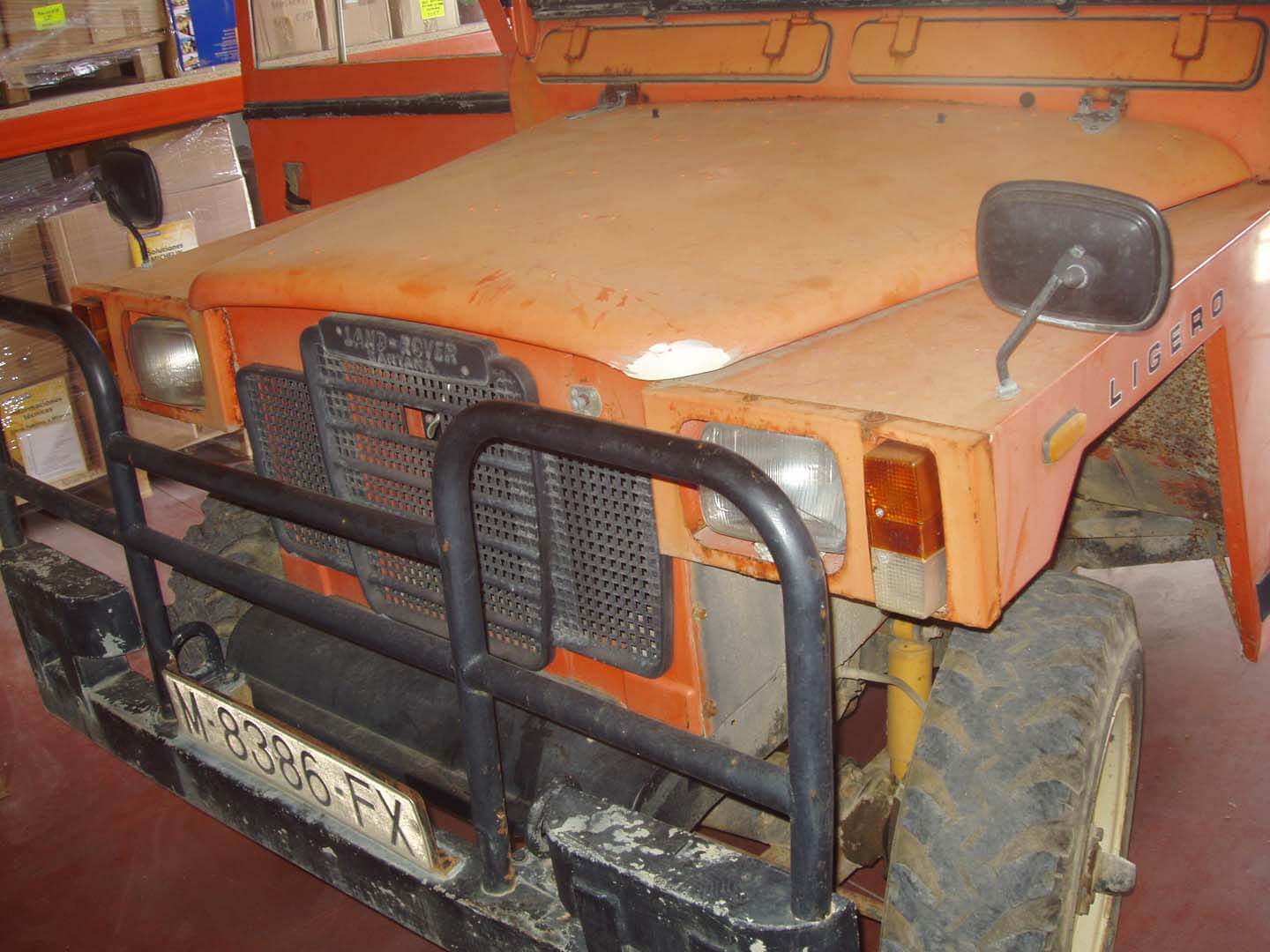 Land Rover Santana Ligero ladrillo